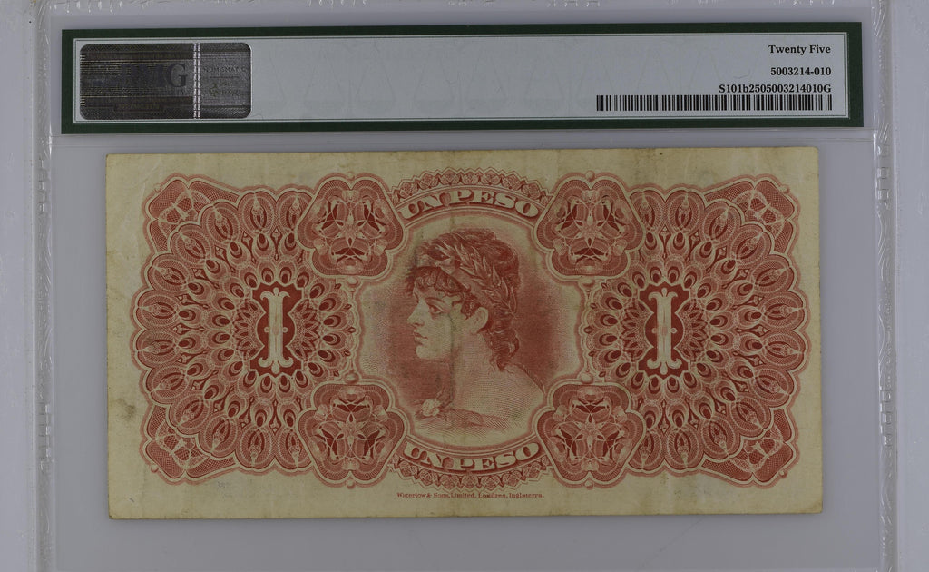 1 Peso Banco Agrícola Hipotecario