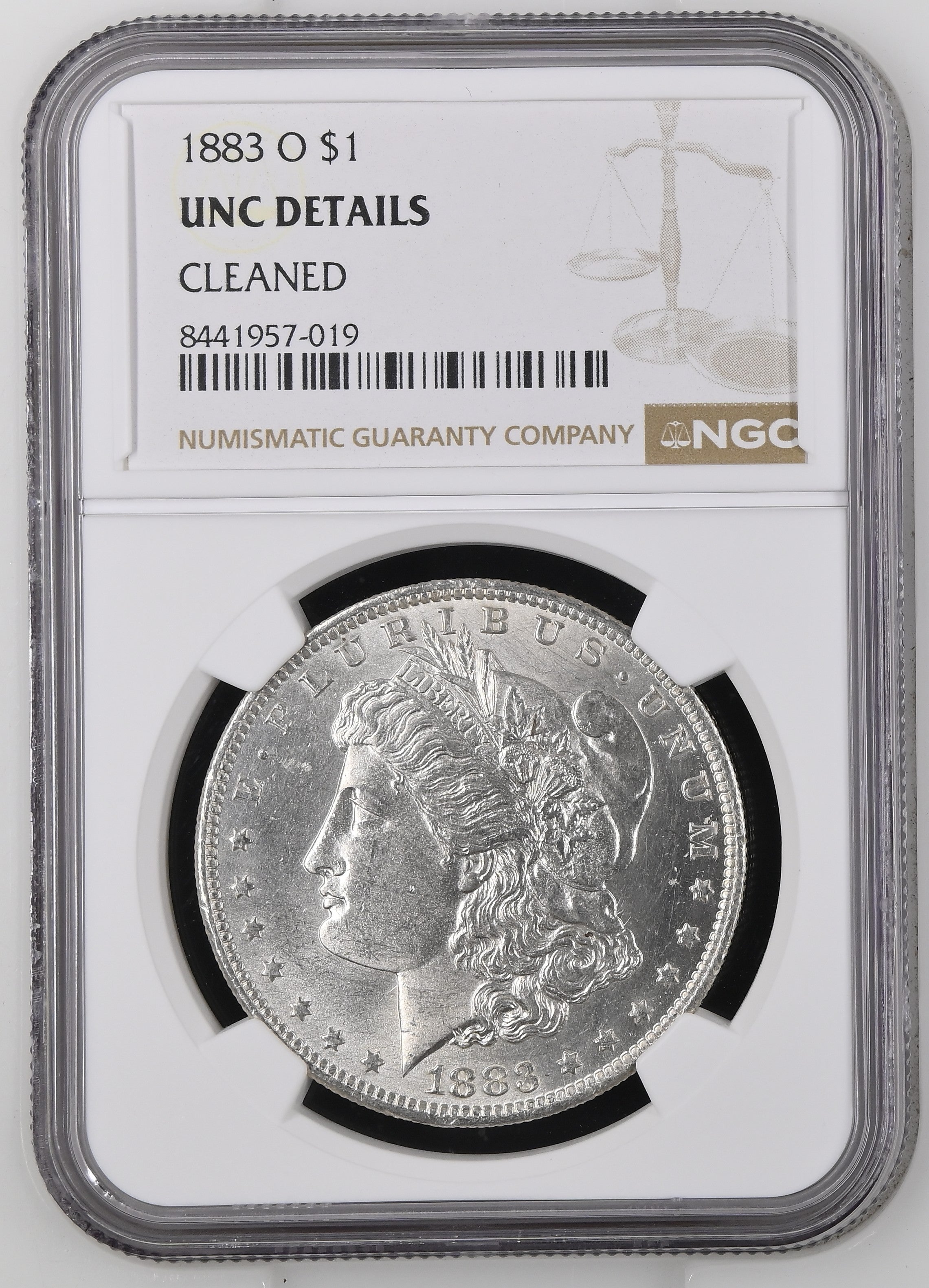 1883 O Morgan Dollar