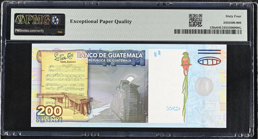 200 quetzales 2009