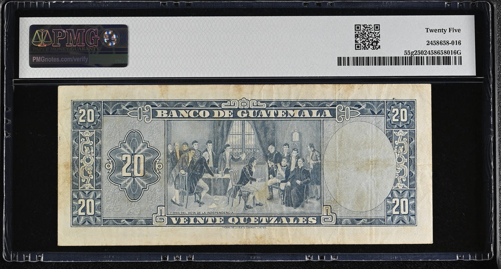 20 quetzales 1971