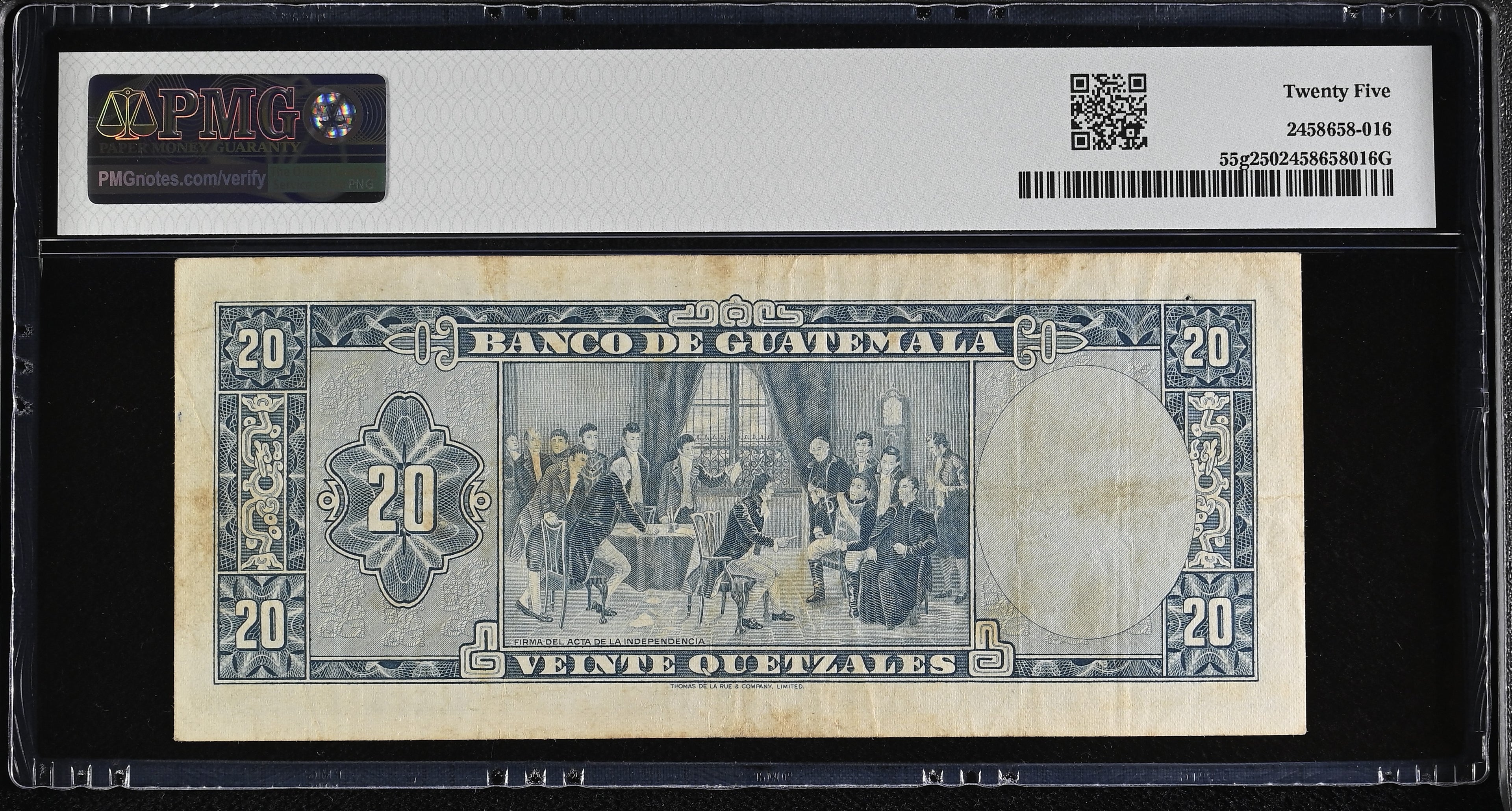 20 quetzales 1971