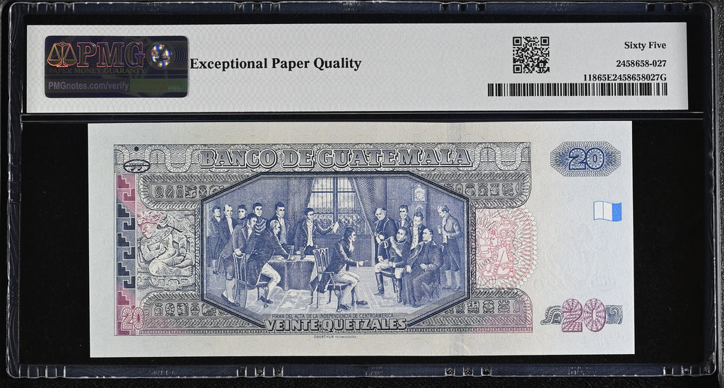 20 quetzales 2008