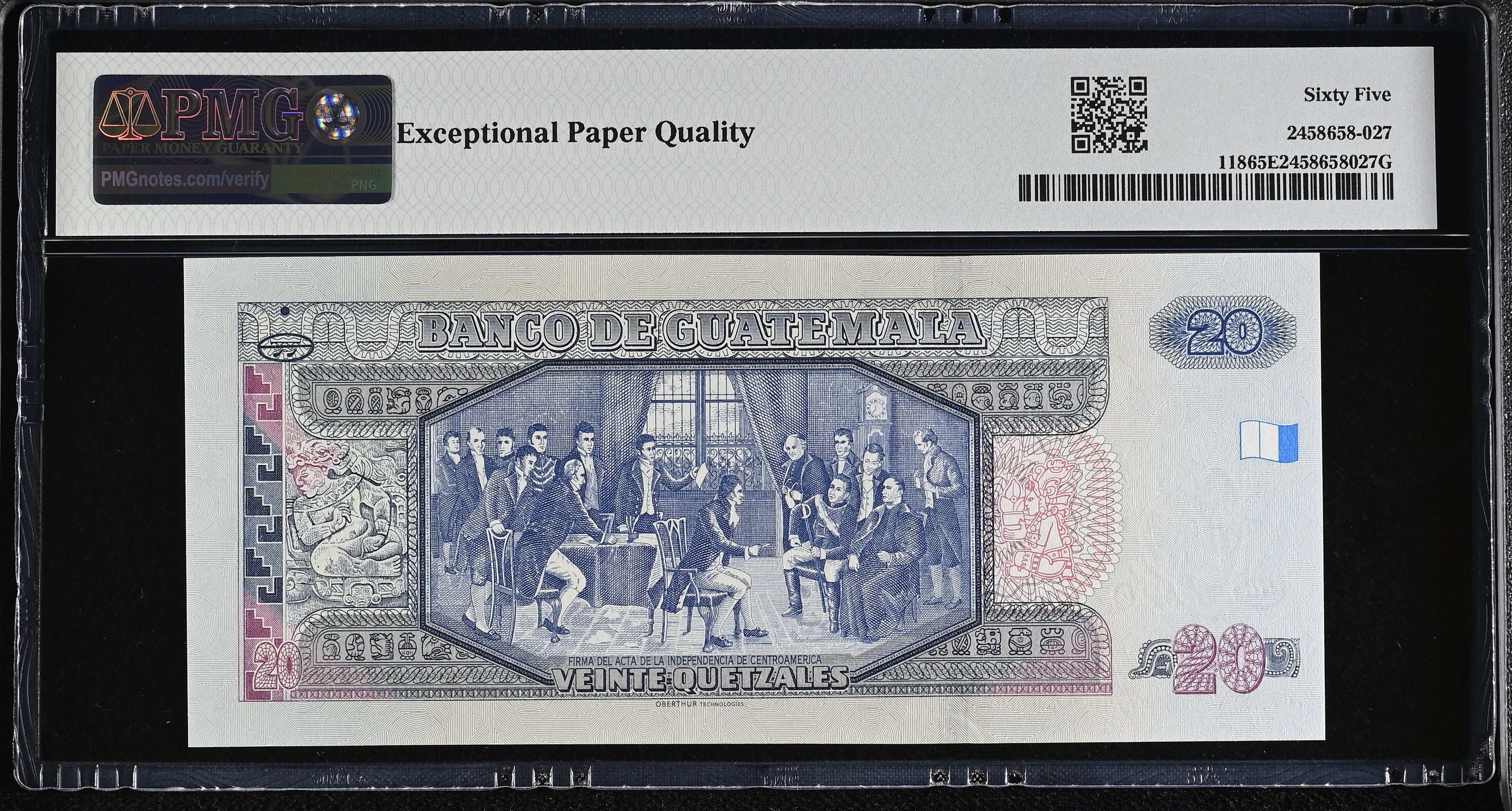 20 quetzales 2008