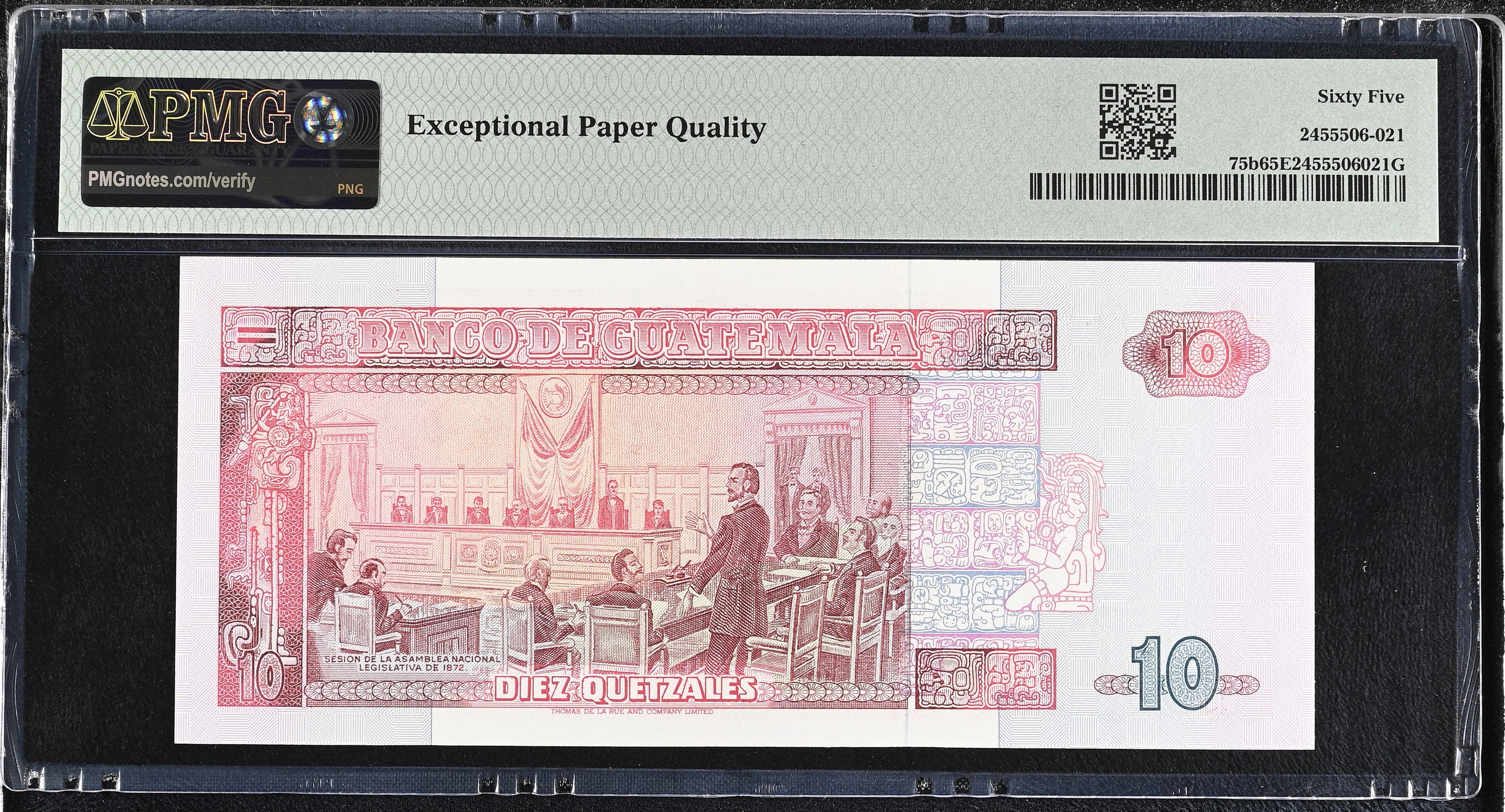 10 quetzales 1990