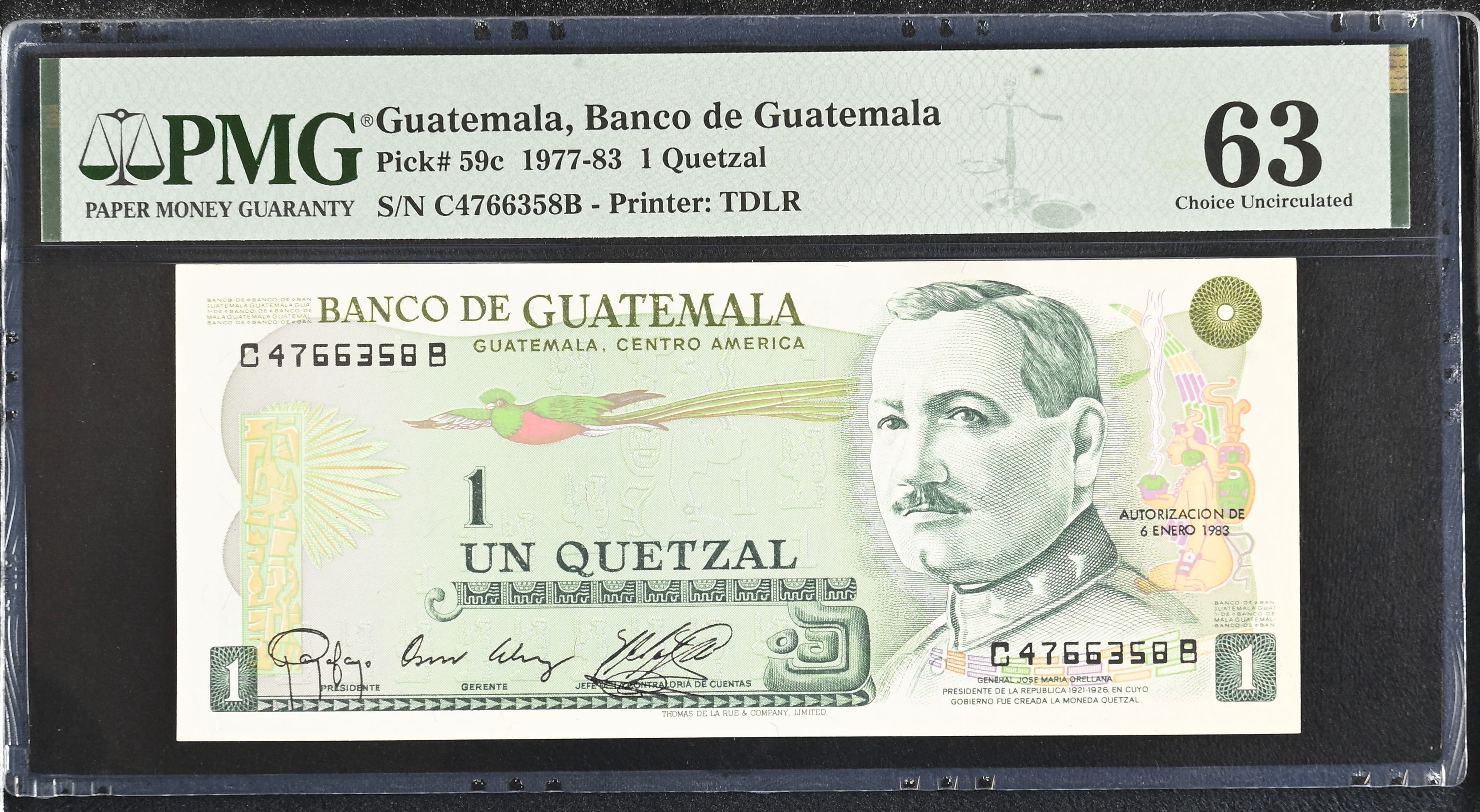 1 Quetzal 1983