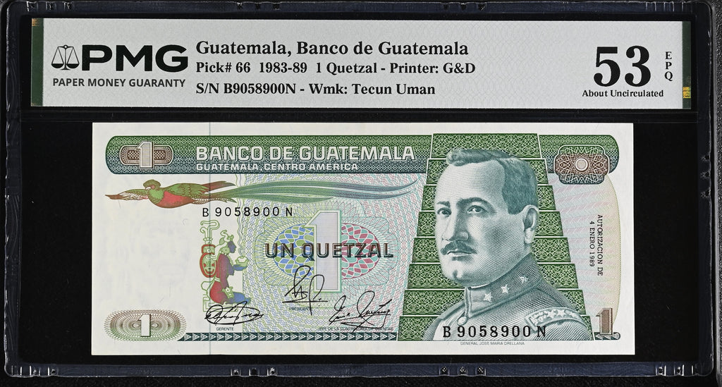 1 quetzal 1989