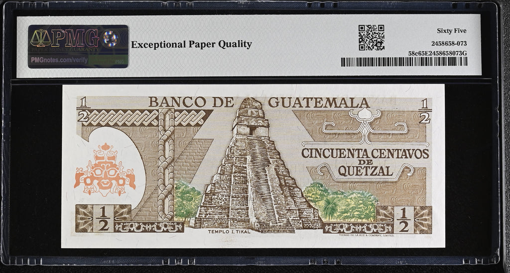 50 centavos de quetzal 1982
