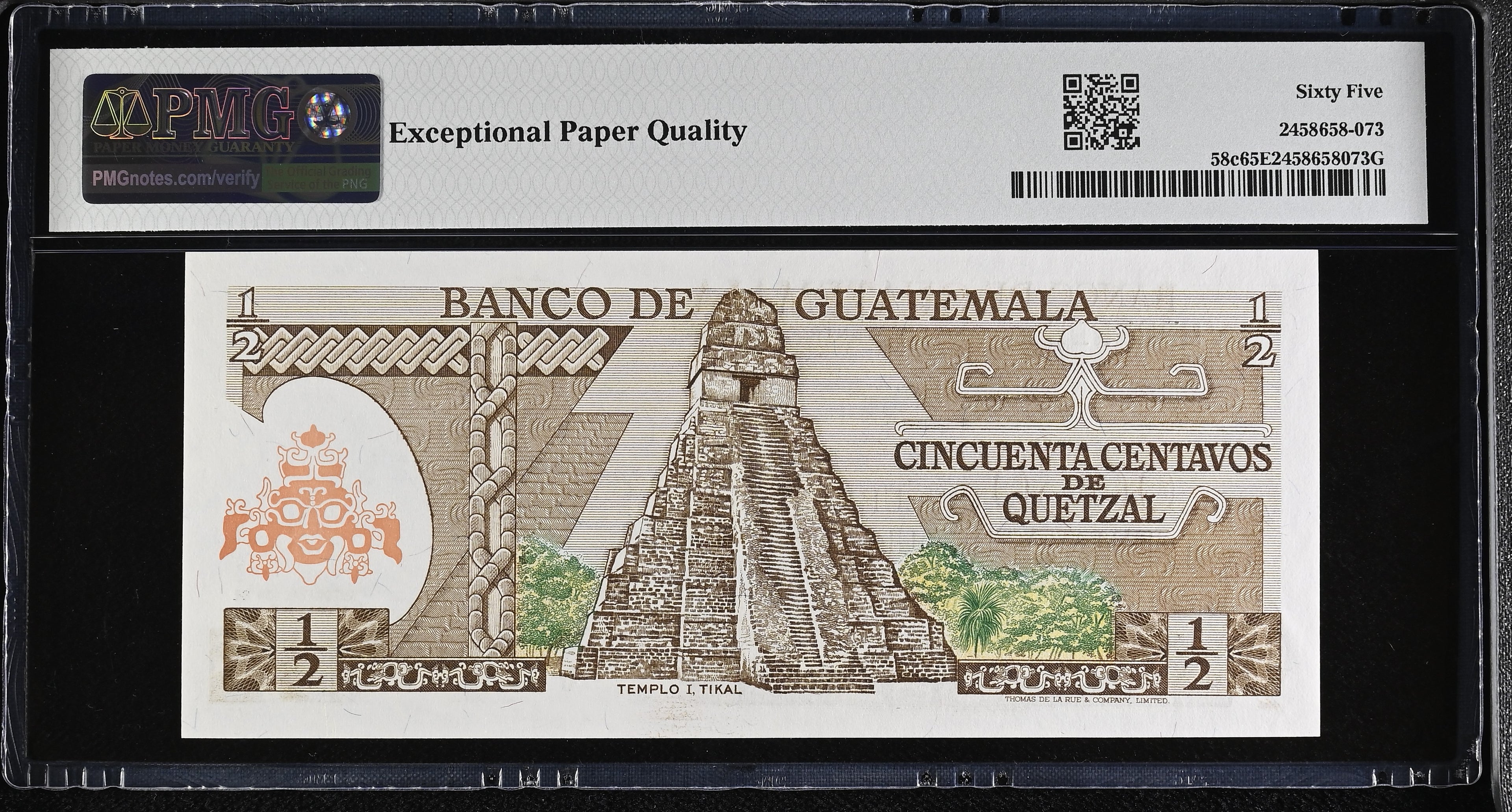 50 centavos de quetzal 1982