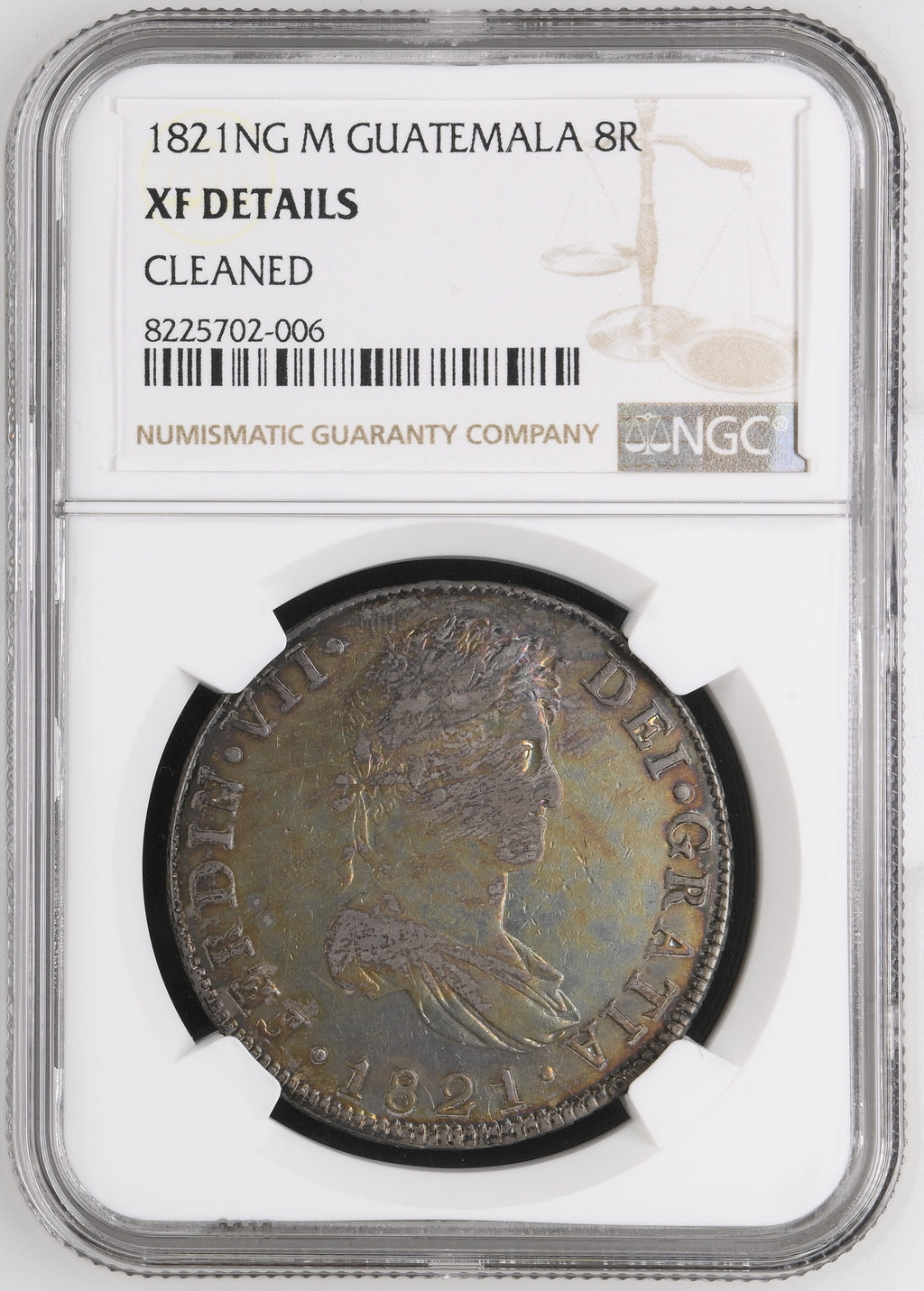 1821 NG M Guatemala 8R