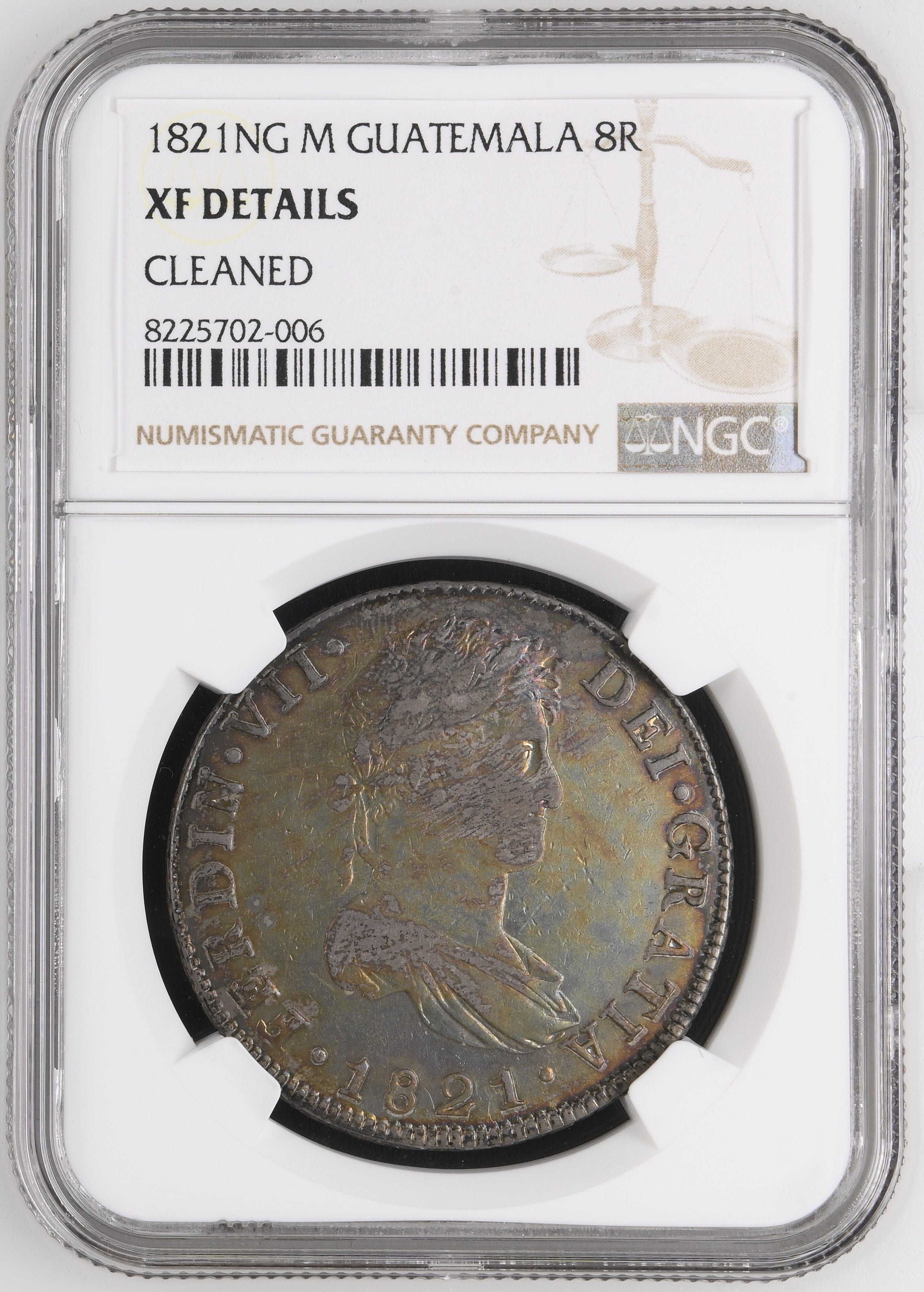 1821 NG M Guatemala 8R