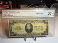 20 Dólares 1928 Gold Certificate