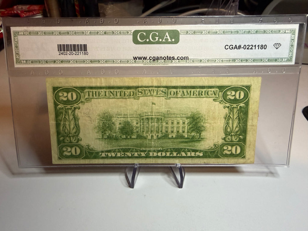 20 Dólares 1928 Gold Certificate