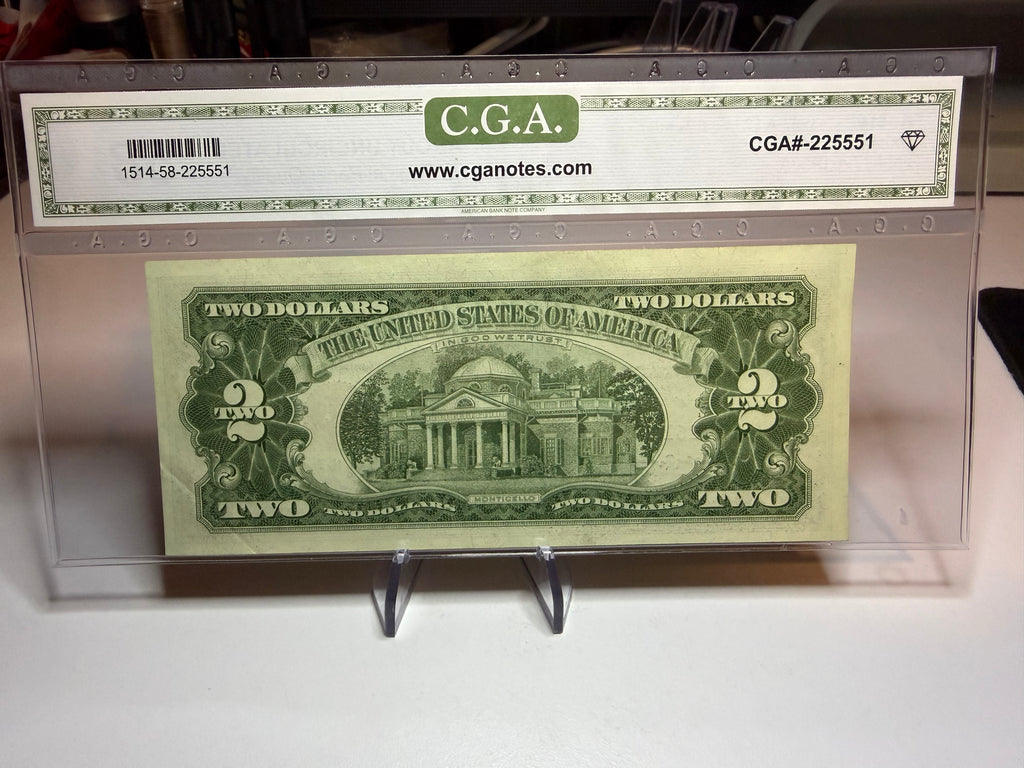 2 Dollar Red Seal 1963-A