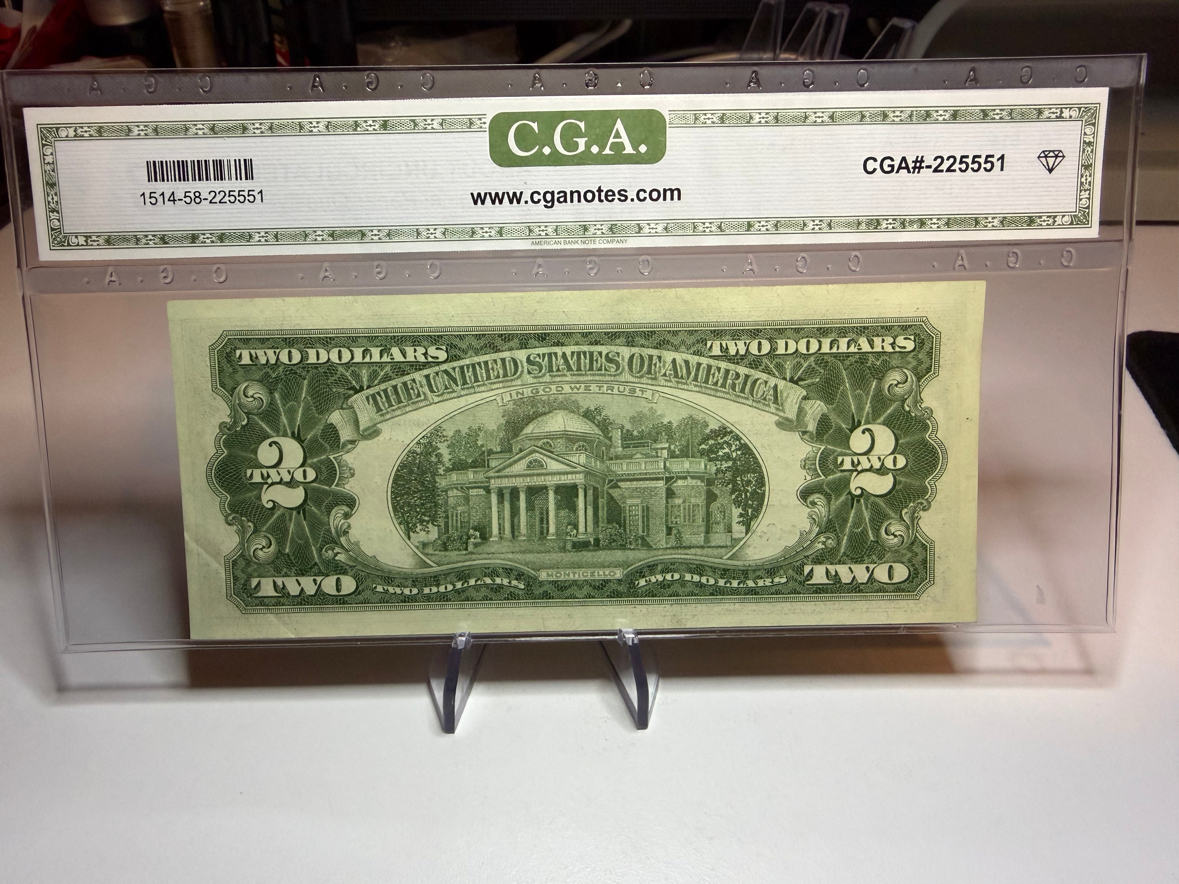 2 Dollar Red Seal 1963-A