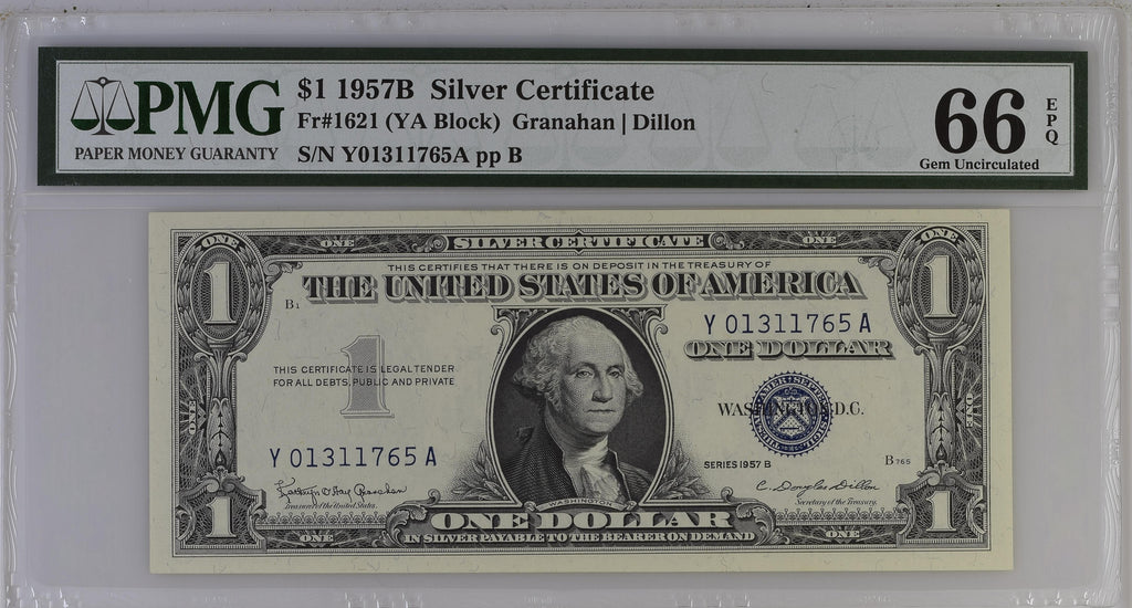 1 Dollar 1957B Silver Certificate