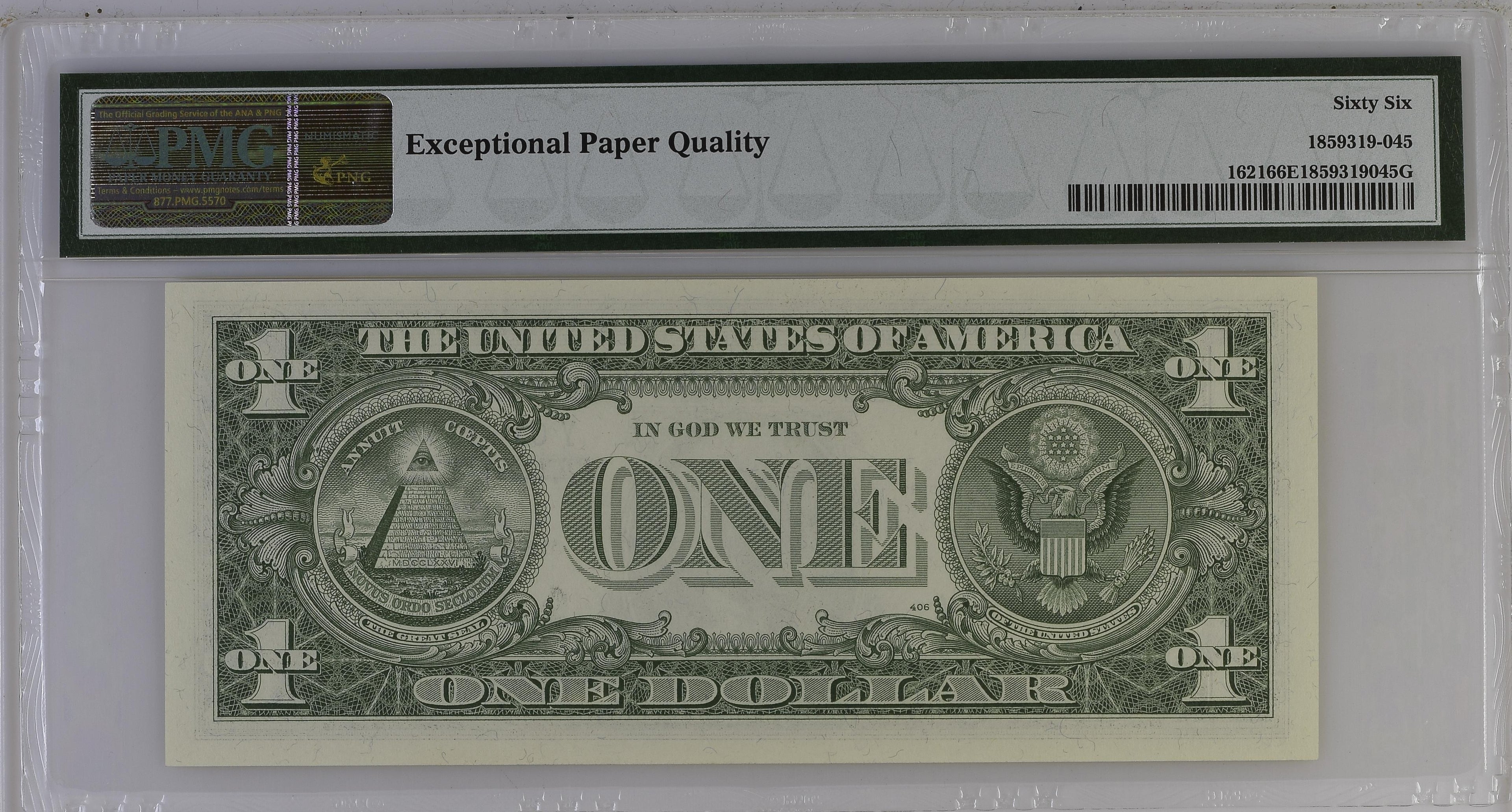 1 Dollar 1957B Silver Certificate