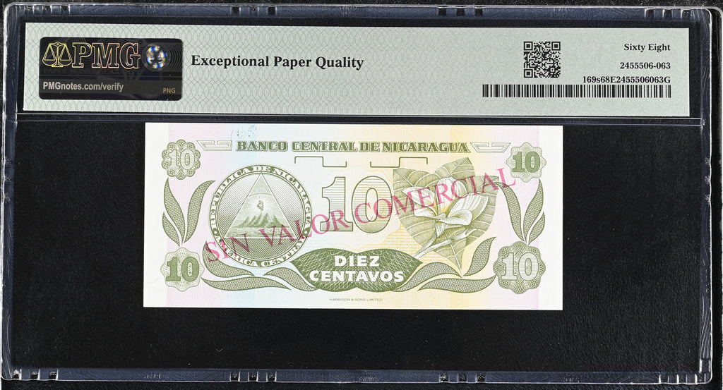 10 Centavos ND(1991) SPECIMEN