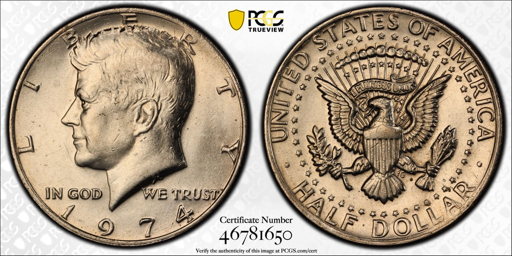 1974 50 Cents