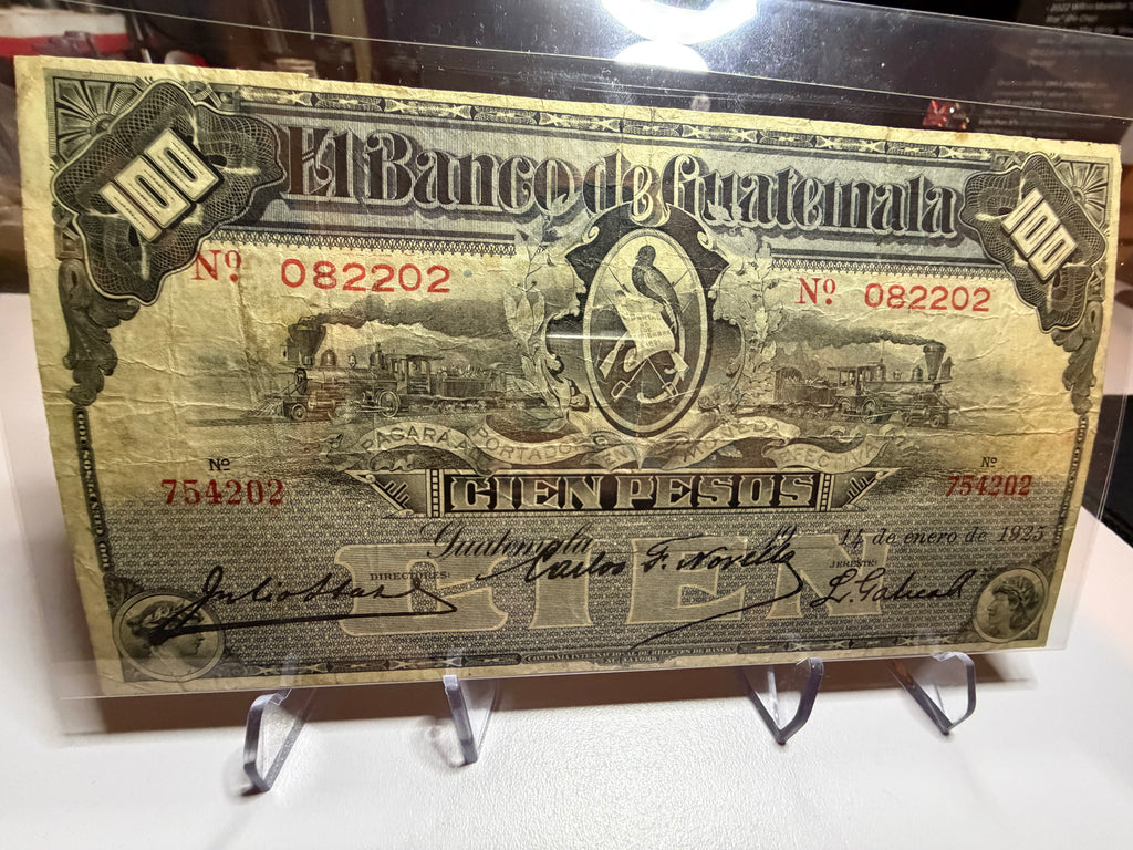 100 Pesos Ferrocarriles 1925
