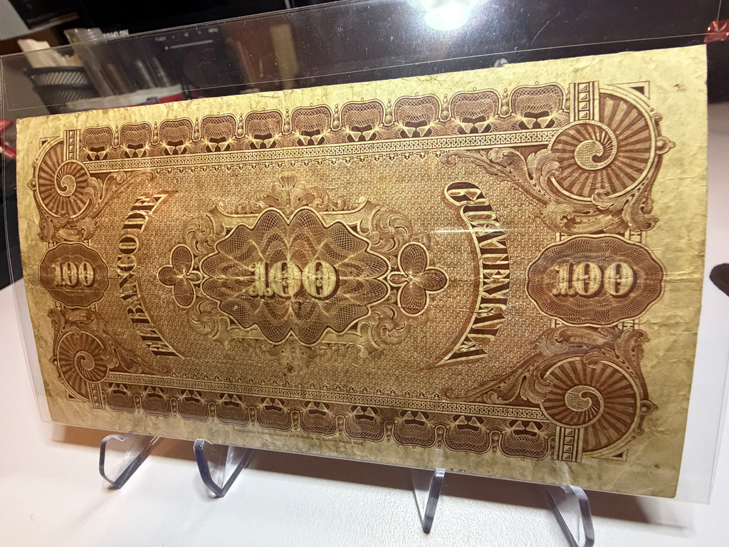 100 Pesos Ferrocarriles 1925