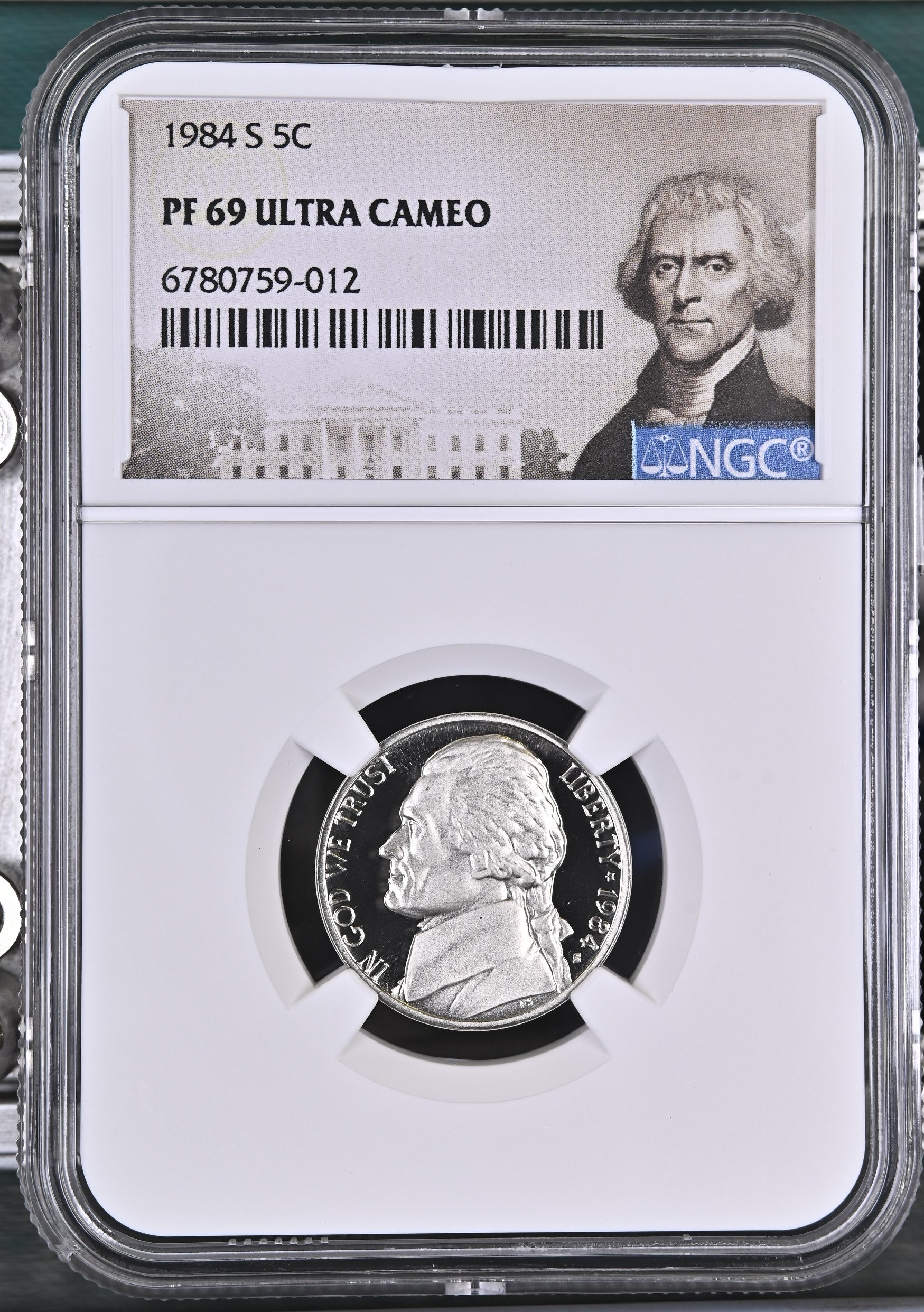 1984 S 5C PF69 Ultra Cameo