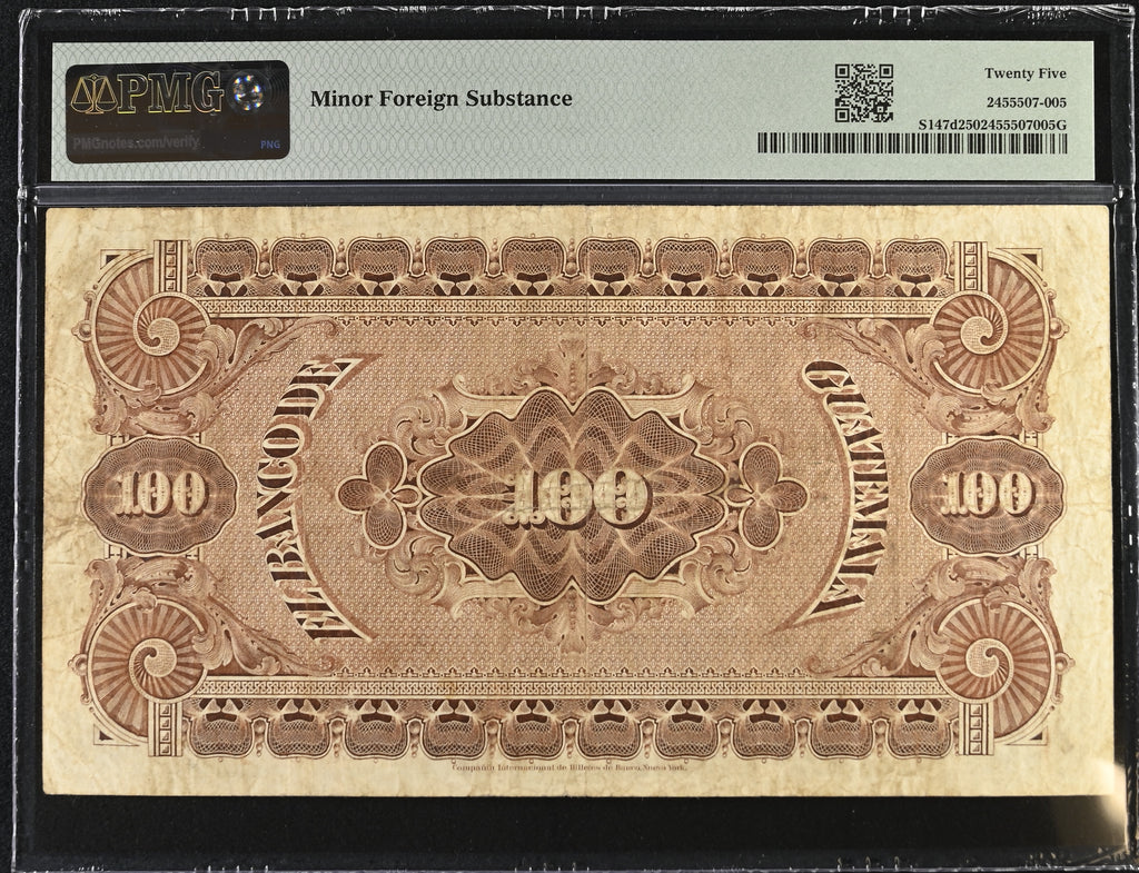 100 Pesos Ferrocarriles 1920