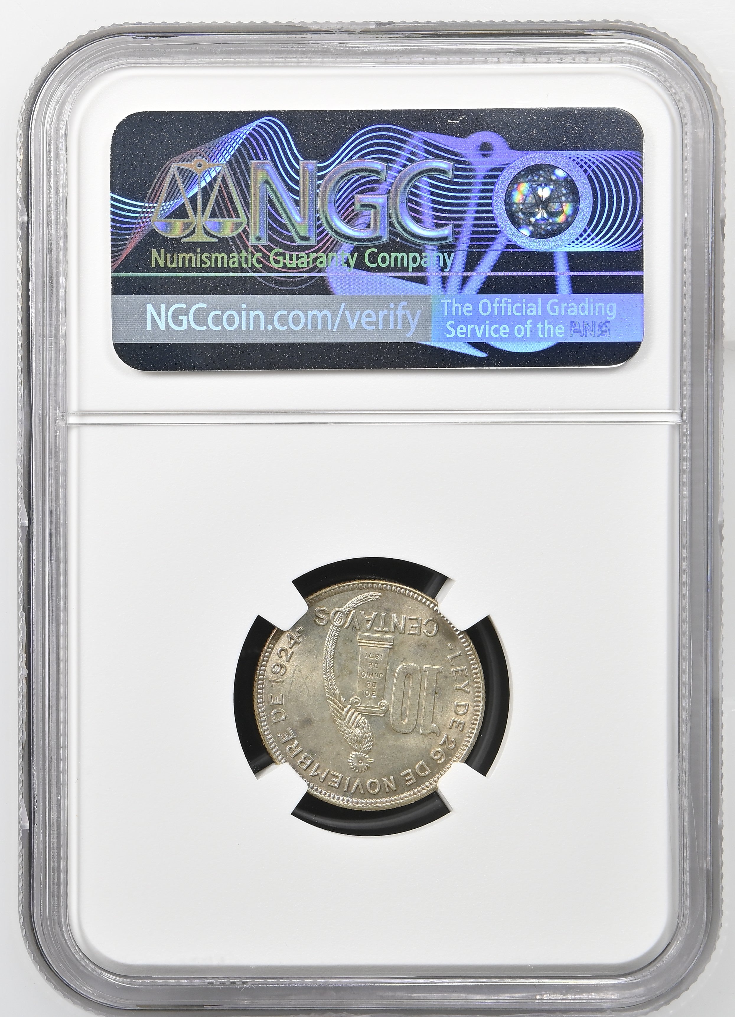 1938 Guatemala 10 Cents