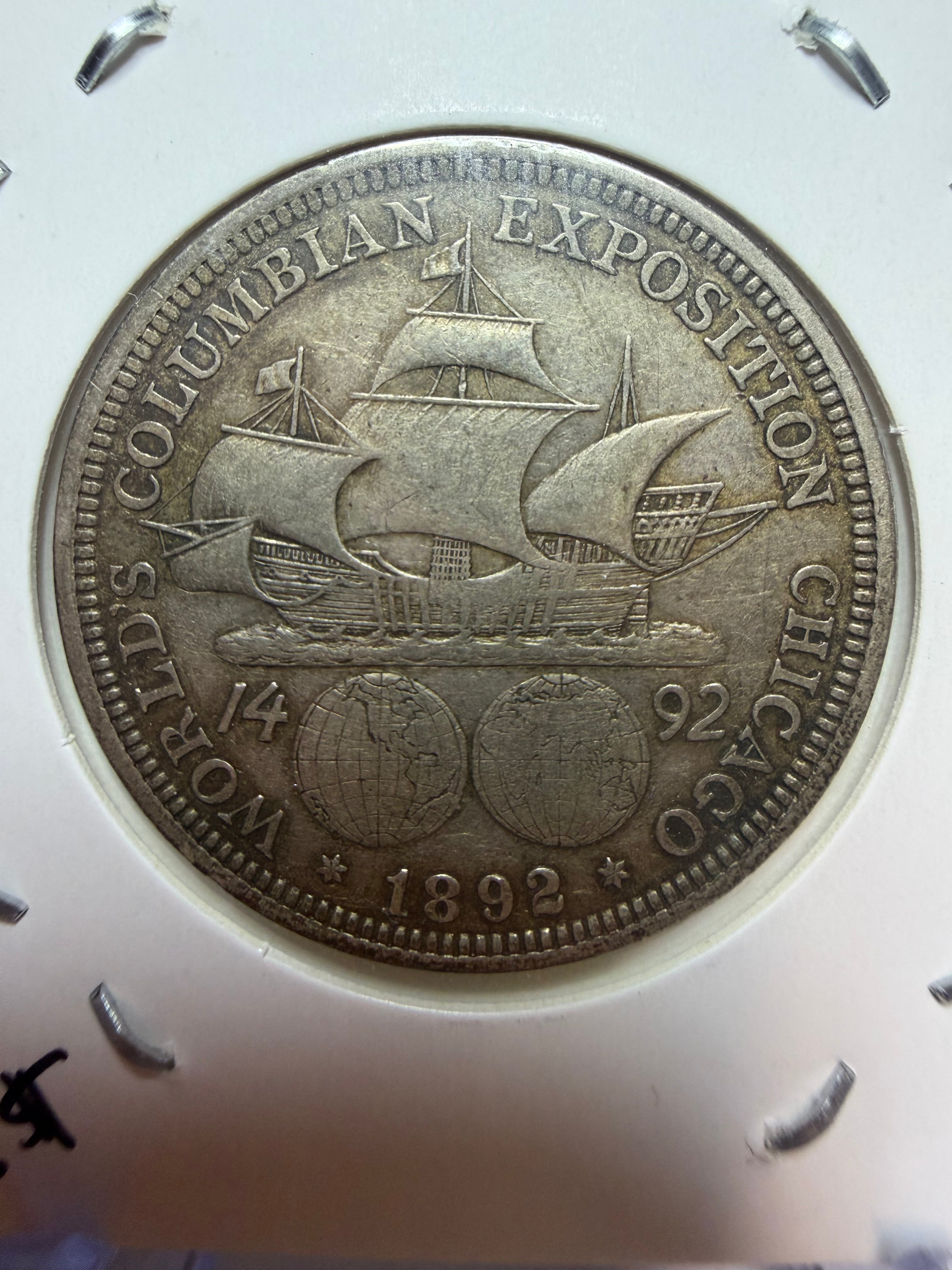Columbian Expo Half dollar 1892
