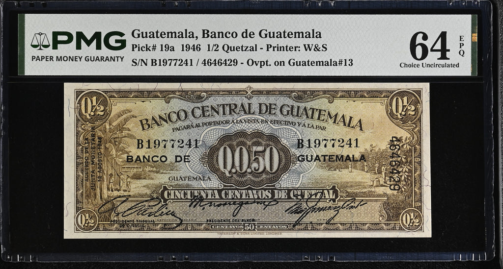 50 Centavos 1946 PMG64 Choice Uncirculated EPQ